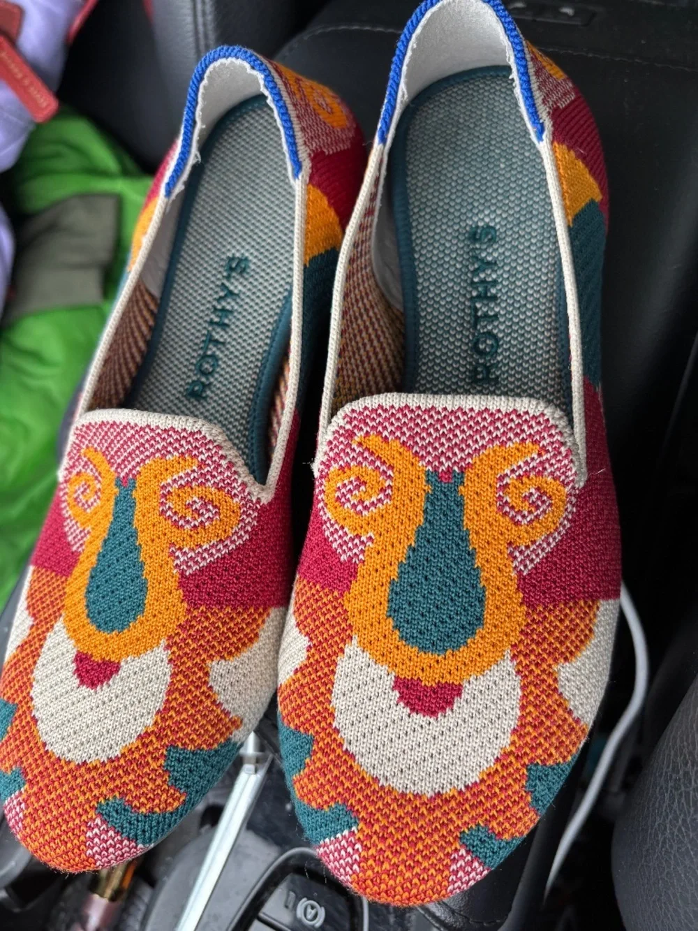 New Rothy's Retired Moroccan Amber Loafer Flat Size 6